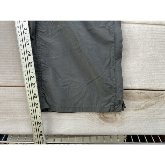 REI Co-op Convertible Pants Men's Size XL x 36L Gray Zip Off Leg Hiking Fishing - Picture 5 of 11